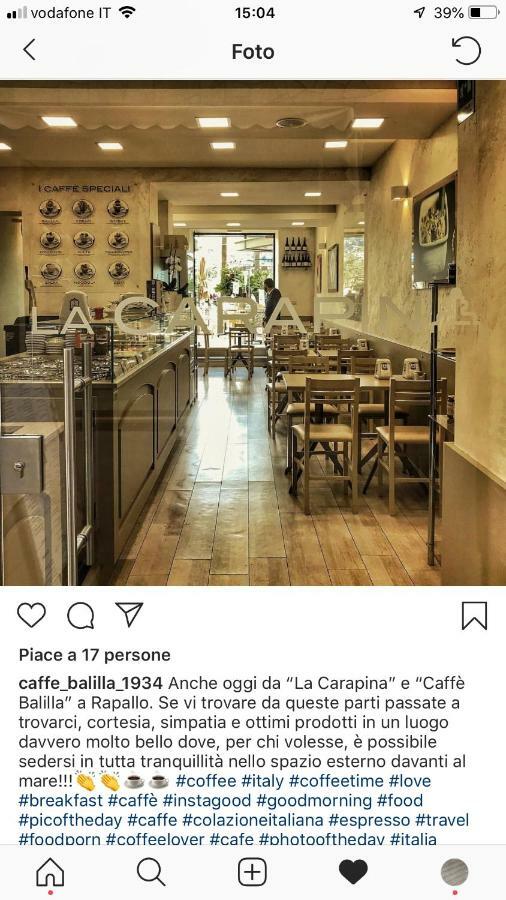 Casa Giulio Lägenhet Rapallo Exteriör bild